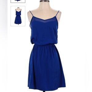 Express Royal Blue Mini Dress